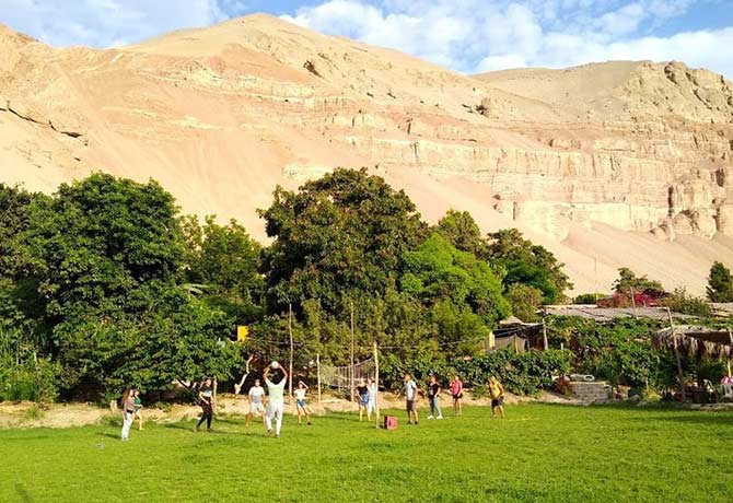 Alojamiento rural y camping en el Valle de Majes