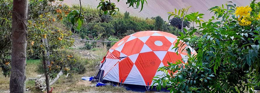 Acampada en el Valle de Majes, Corire